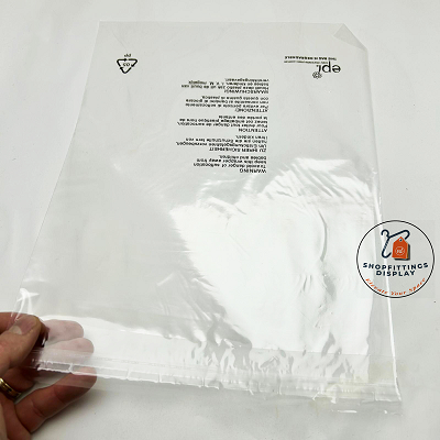 Plastic bags for shirts sale