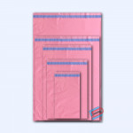 Pink Plastic Mailing Postage Bags with Strong Self Seal 10"x 12"