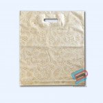 GOLD HEENA PLASTIC CARRIER BAGS