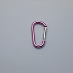 Carabiner Camp Spring Snap Clip Hook Keychain Climbing Rope Work PINK