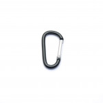 Carabiner Camp Spring Snap Clip Hook Keychain Climbing Rope Work  BLACK