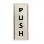 Push & Pull Window Door Vinyl Decal Sticker Shop Hotel Business Cafe Sign Barber